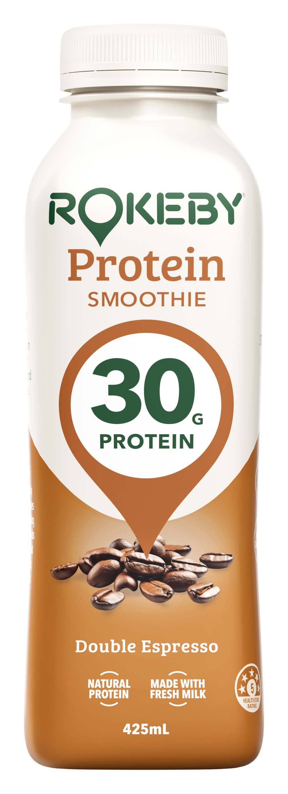 Rokeby Protein Smoothie, Double Espresso (425mL)