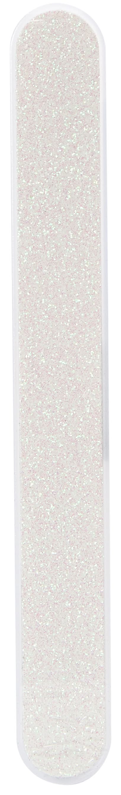 Diamond Cosmetics® Glitter Nail File White Glitter