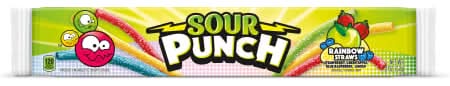 Sour Punch Straws® Rainbow Candy 2oz