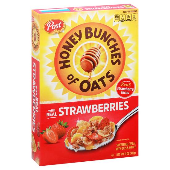 Honey Bunches Of Oats Real Strawberries Cereal