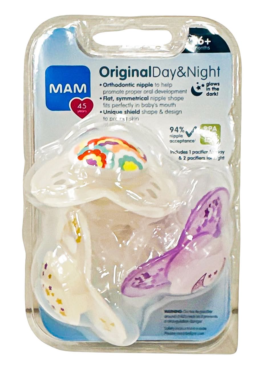 MAM Day & Night Pacifier (3 ct)