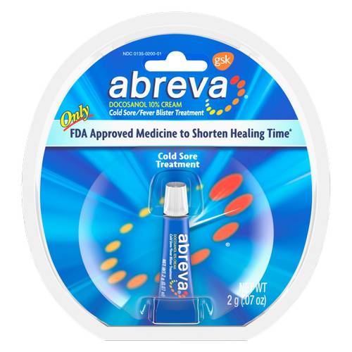 Abreva Cold Sore Cream 2g