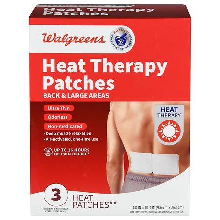 Walgreens Back & Large Areas Heat Therapy Patches (3 ct)