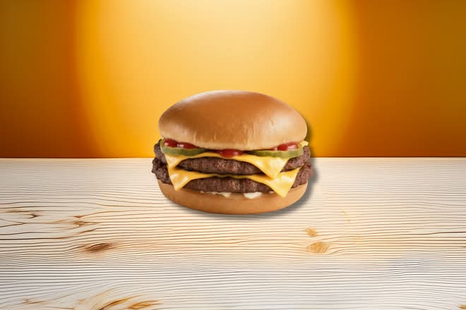 Double Cheese Burger 🍔