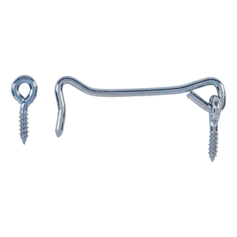 National Hardware 3.93-in Zinc Plated Steel Gate Hook and Eye | N226-373