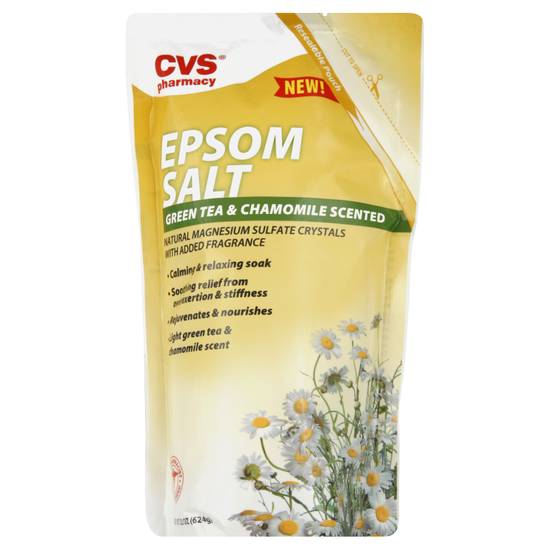 Cvs Pharmacy Green Tea & Chamomile Scented Epsom Salt