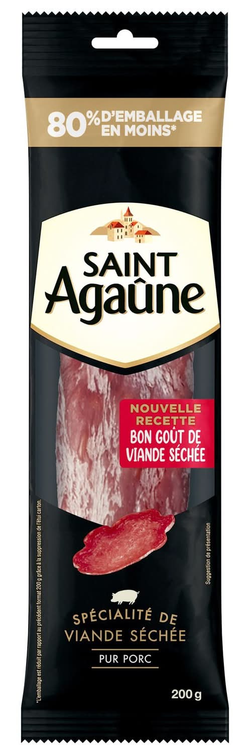 Saint Agaûne - Saucisse sèche de porc (200g)