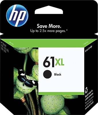 HP 61Xl High Yield Ink Cartridge Ch563wn 140, Black