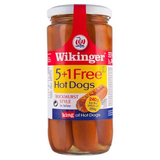 Wikinger 5+1 5pk Hot Dogs