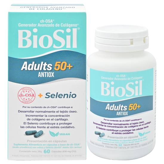 BIOSIL CAP ADULTS 50+ ANTIOX FCO*60