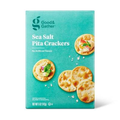 Good & Gather Sea Salt Pita Crackers (5 oz)