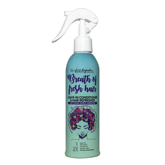Breath of Fresh Hair by Urban Hydration Leave-In Conditioner & Style Refresher, 8 OZ