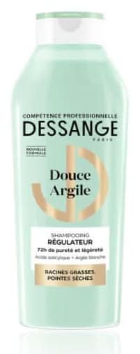 Dessange - Shampoing douce argile 72h de pureté et légèreté (280ml)
