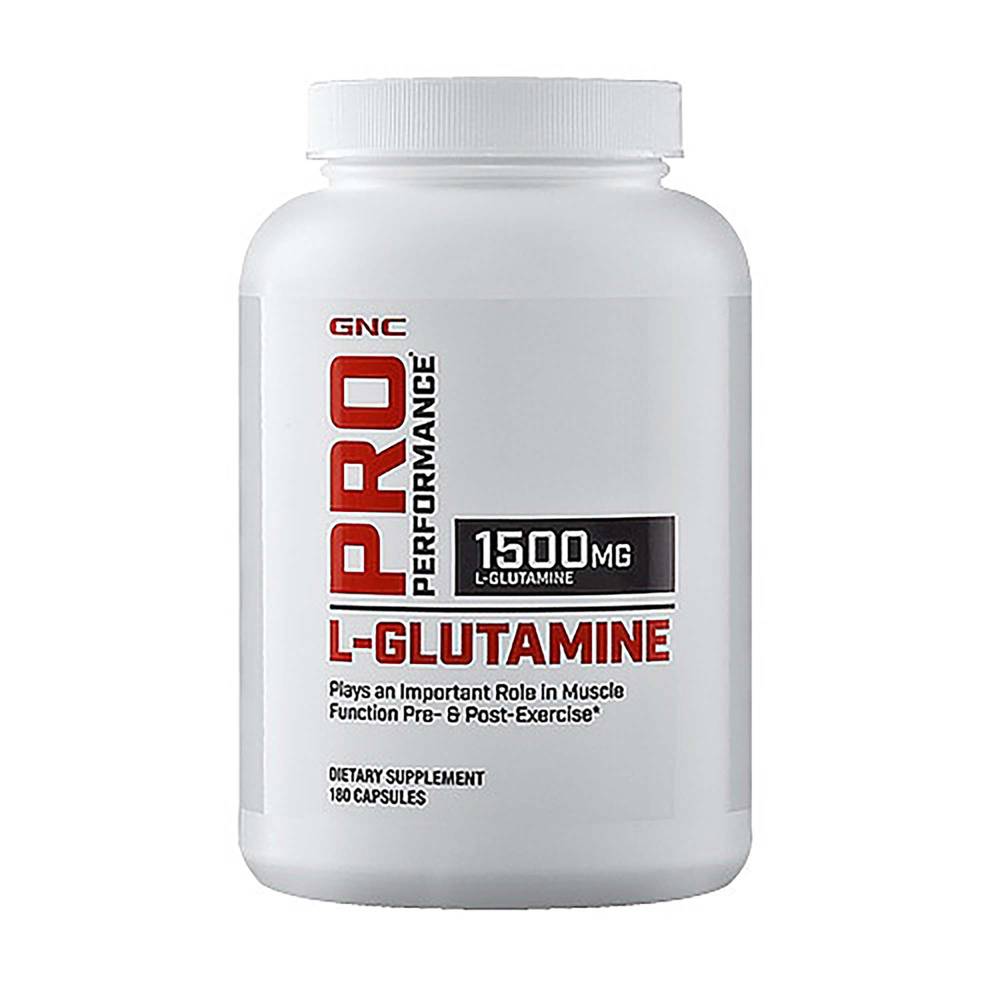 Gnc Pro Performance L-Glutamine 1500 mg Capsules