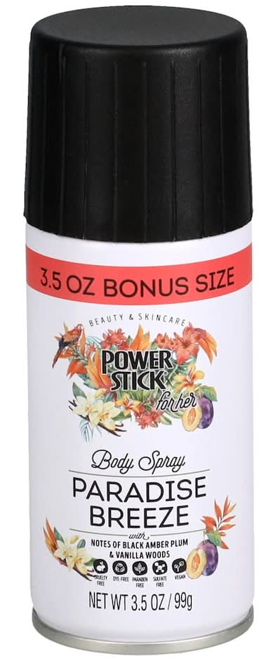 Power Stick Paradise Breeze For Her Body Spray, 1-ct.