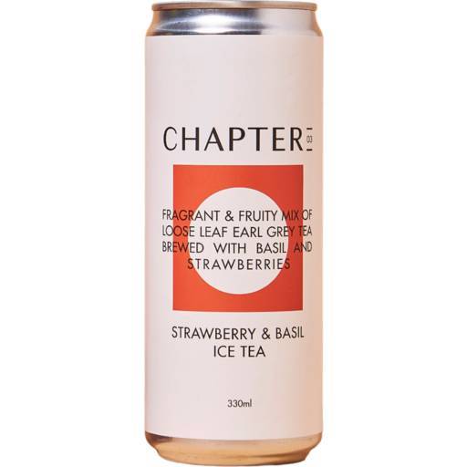 Chapter Strawberry & Basil Ice Tea Delivery Near Me | Order Online ...