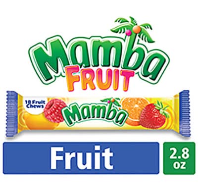 Mamba Fruit Chews Candy - 18 Count