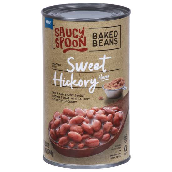 Saucy Spoon Baked Beans (sweet hickory)