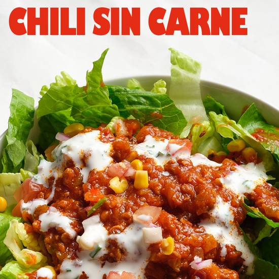 Chili Sin Carne Salad