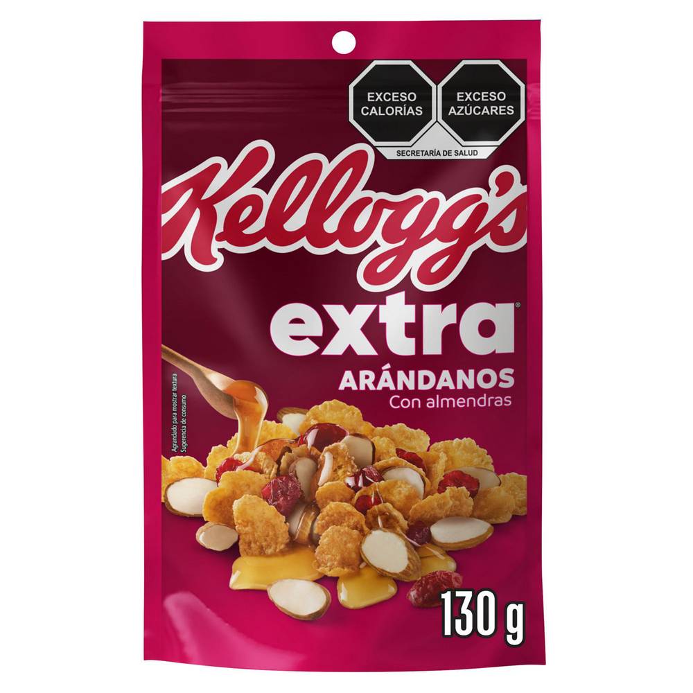 Kellogg's cereal extra arándanos con almendras (130 g)