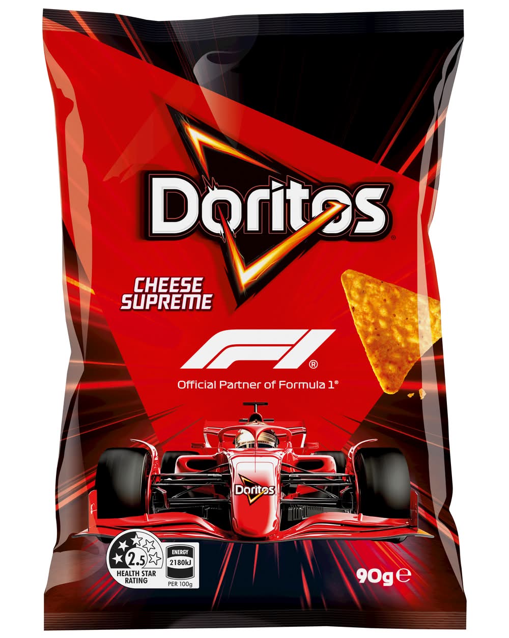 Doritos Corn Chips, Cheese Supreme (90g)