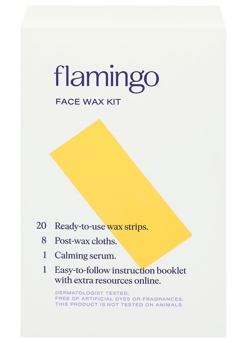 Flamingo Face Wax Kit, Women (30 ct)