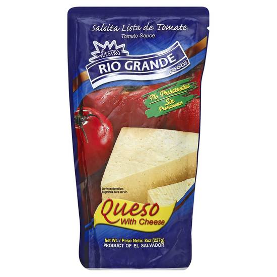 Rio Grande Tomato Sauce With Cheese (8 oz)