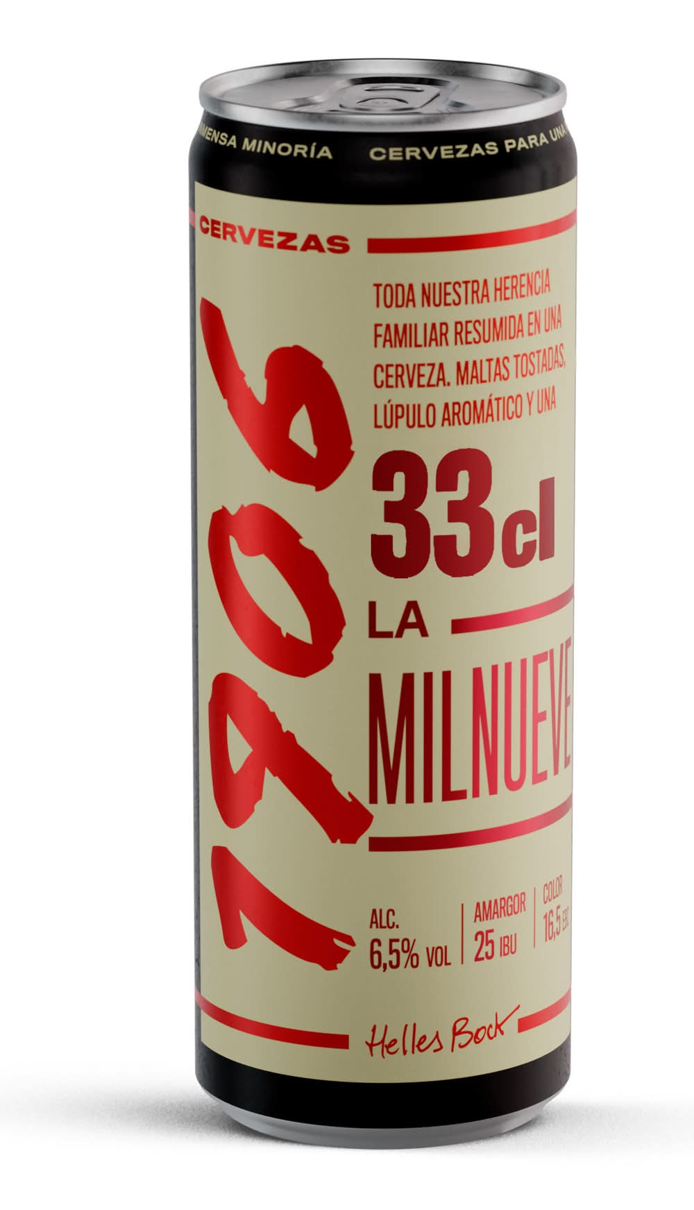 Cerveza la milnueve · Cervezas 1906 (330 ml)