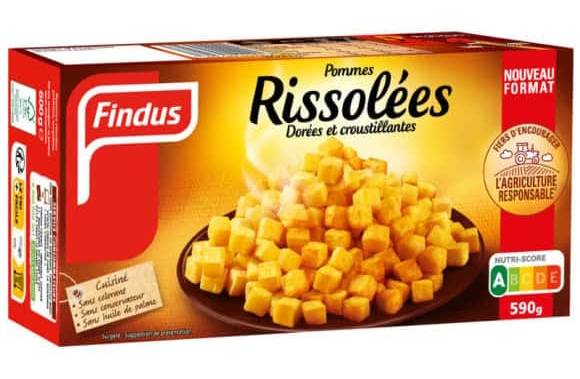 Findus - Pommes rissolées dorées et croustillantes (590g)