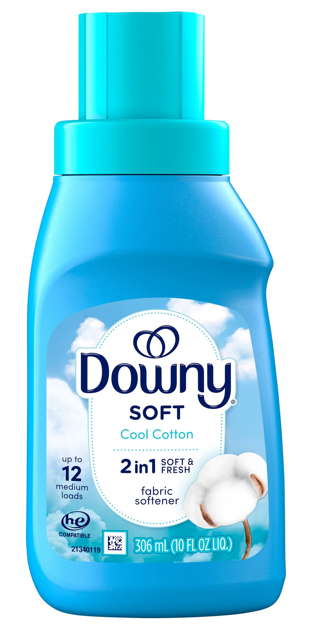 Downy Ultra Cool Cotton Liquid Fabric Conditioner (10 fl oz)