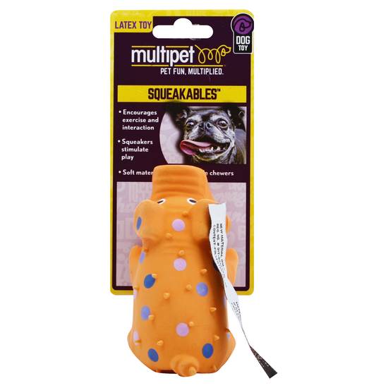 Multipet Squeakable Dog Toy (1 toy)