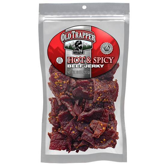 Old Trapper Beef Jerky Hot & Spicy (10 oz)