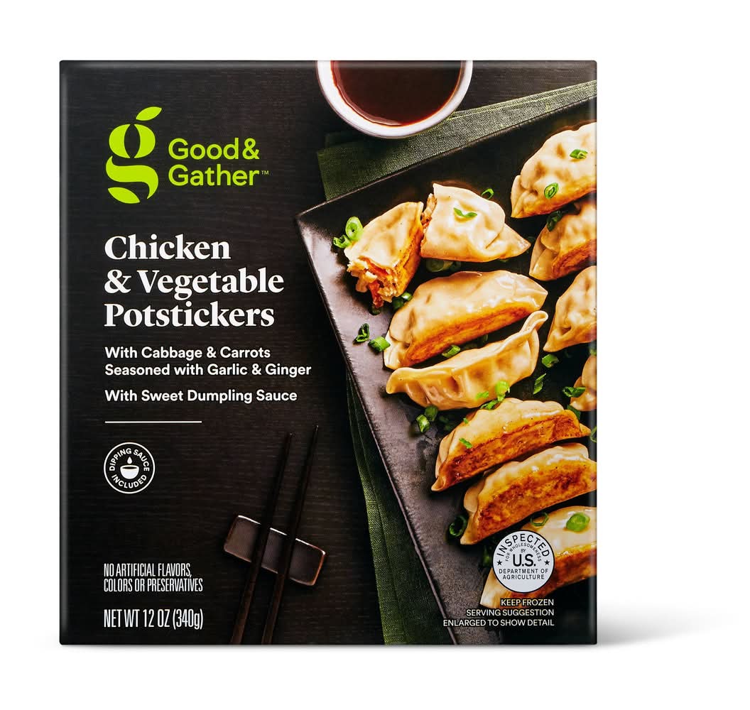 Good & Gather Chicken Vegetable Potstickers (12 oz)