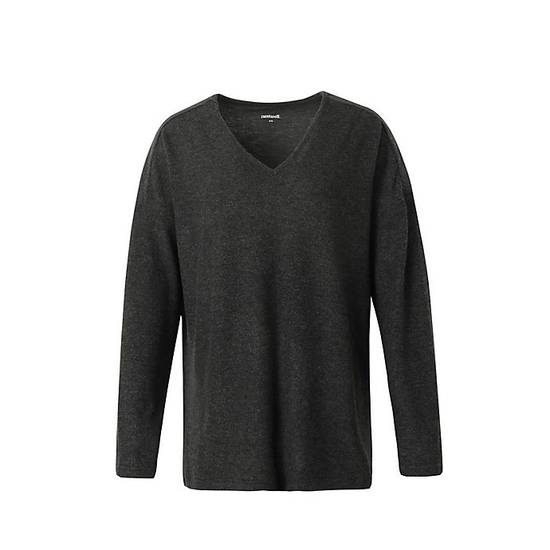 Nestwell™ Small/Medium Women's Cozy Loungewear Top in Dark Heather Grey