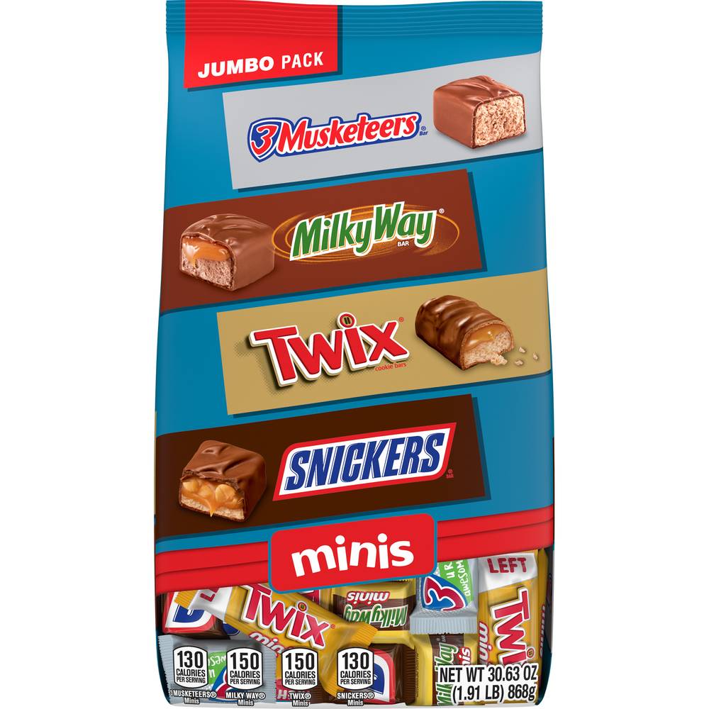 Mars Wrigley Mixed Chocolate Jumbo pack (30.63 oz)