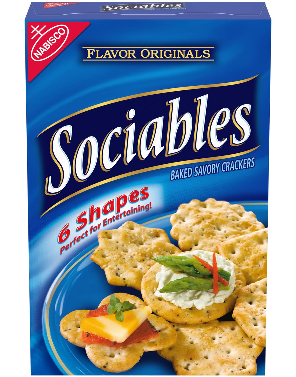Sociables Original Baked Savory Crackers (7.5 oz)