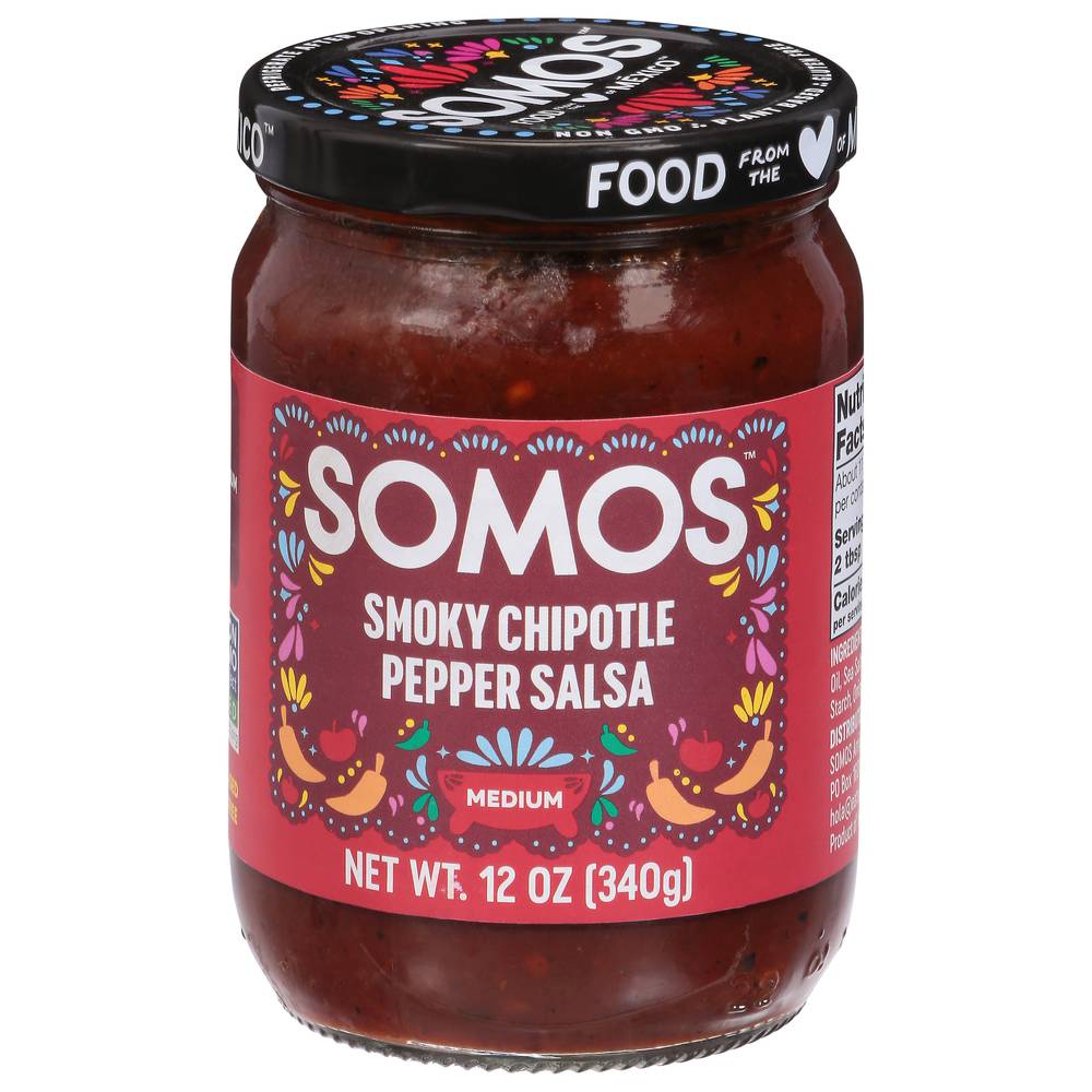 Somos Medium Smoky Chipotle Pepper Salsa