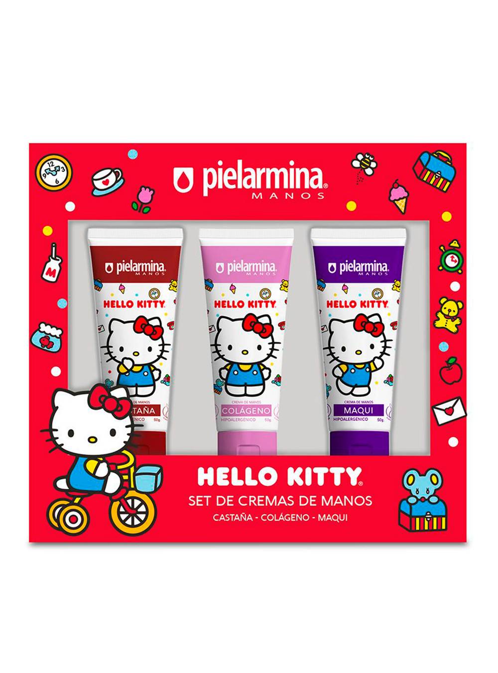 Pielarmina set de cremas de manos hello kitty