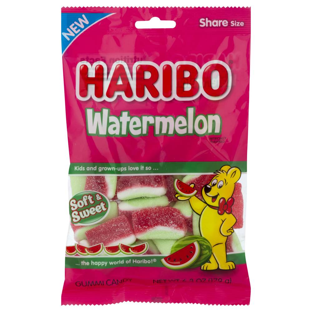 Haribo Watermelon Gummi Candy (6.3 oz)