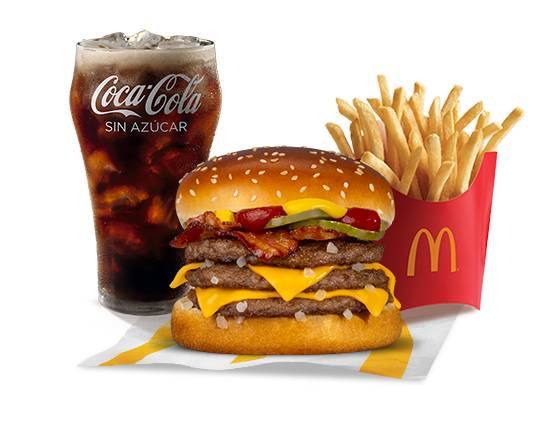 McMenú Triple Bacon