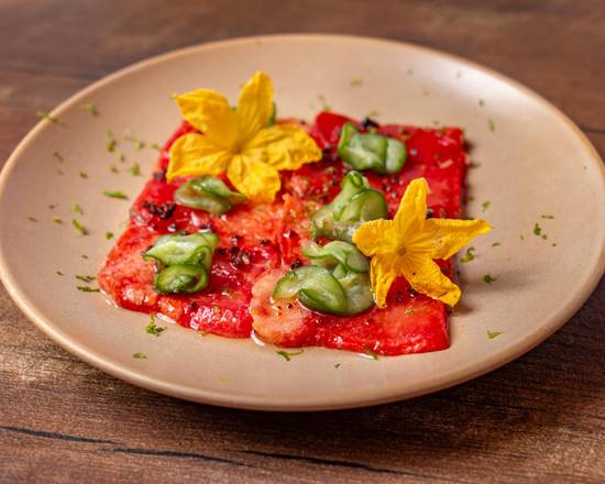 Watermelon "Tuna" Sashimi