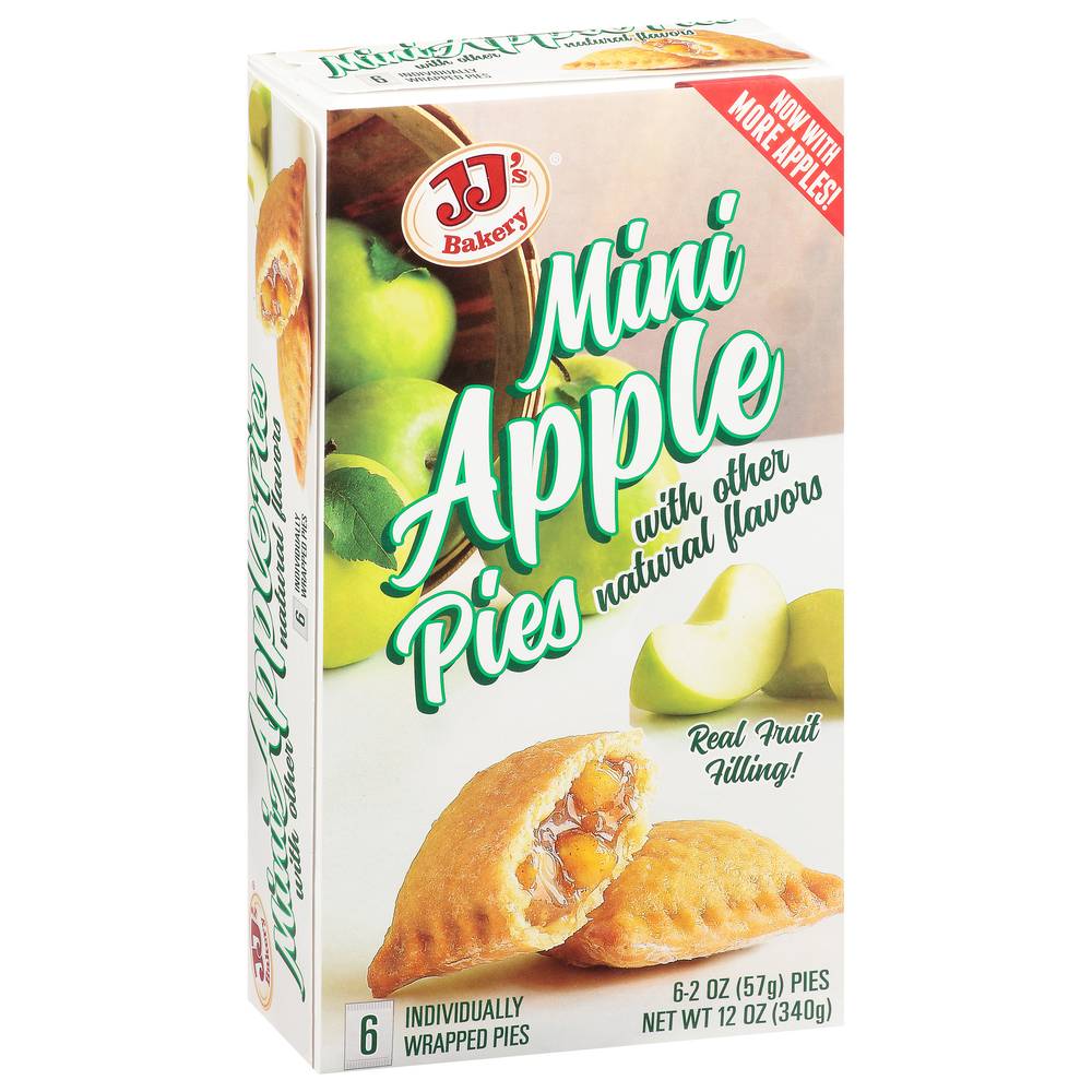 Jj's Bakery Mini Apple Pies (6 ct)