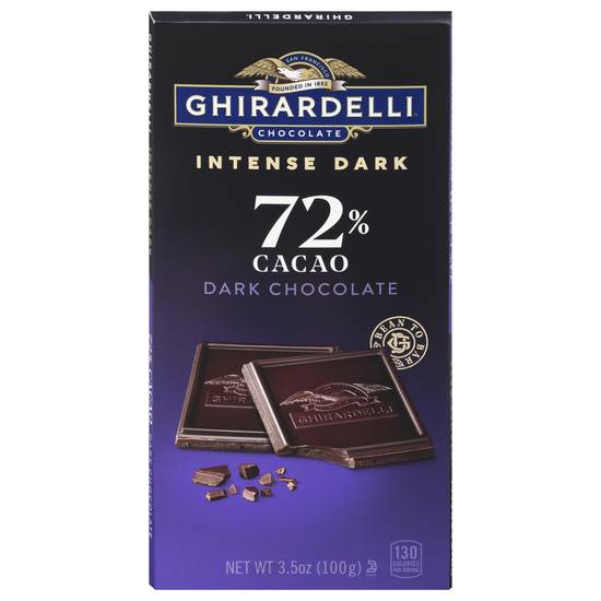 Ghirardelli Intense Dark 72% Cacao Dark Chocolate