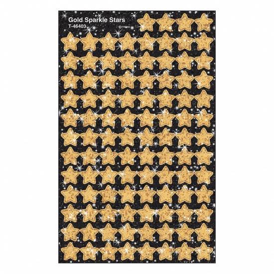 TREND enterprises Gold Sparkle Stars Sticke