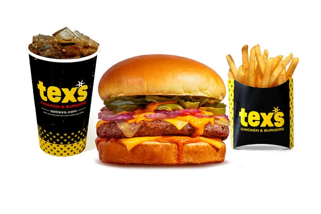 Tex's Hell Burger Meal