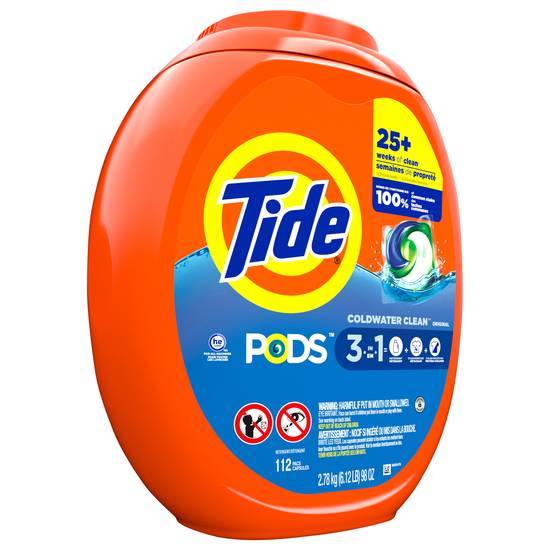Tide Pods Laundry Detergent Original Scent (112 ct)