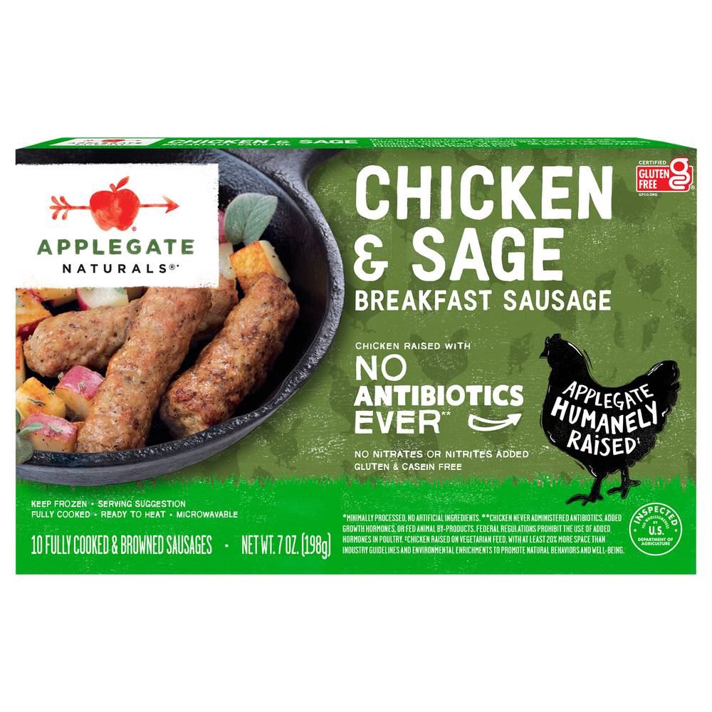 Applegate Naturals Breakfast Sausage Chicken & Sage (7 oz)