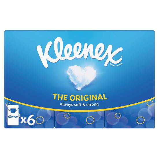 Kleenex the Original Always Soft & Strong Pocket Tissues (6 ct)