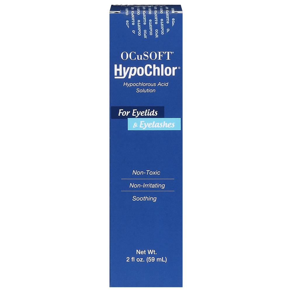 OCuSOFT Hypochlor For Eyelids & Eyelashes Solution (2 fl oz)