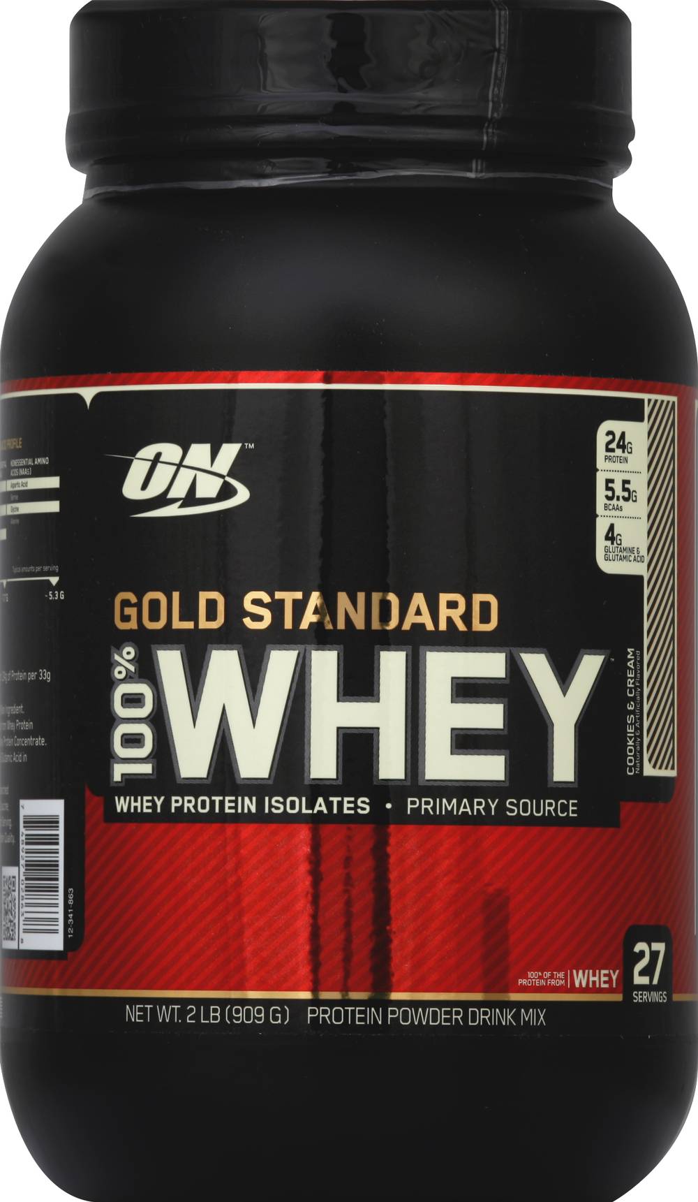 Optimum Nutrition Cookies & Cream Gold Standard 100% Whey (2 lbs)